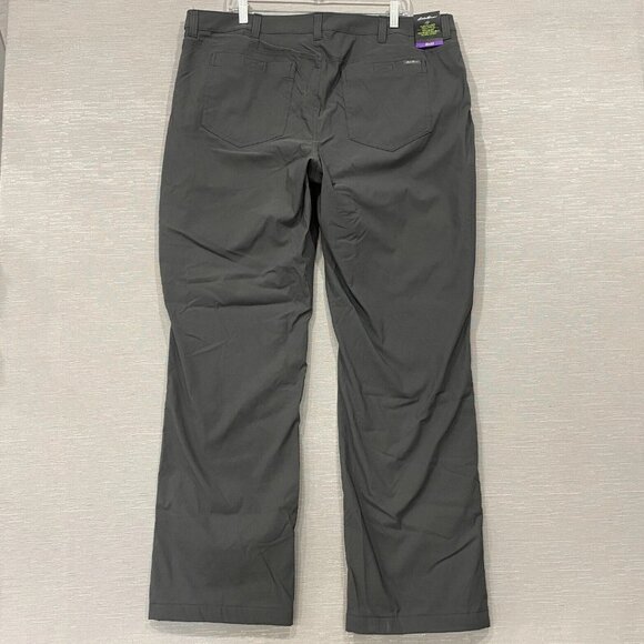 Eddie Bauer Fleece Lined Tech Pants Mens 40 x 32 Gray Water Repellent Insulated - Picture 6 of 15